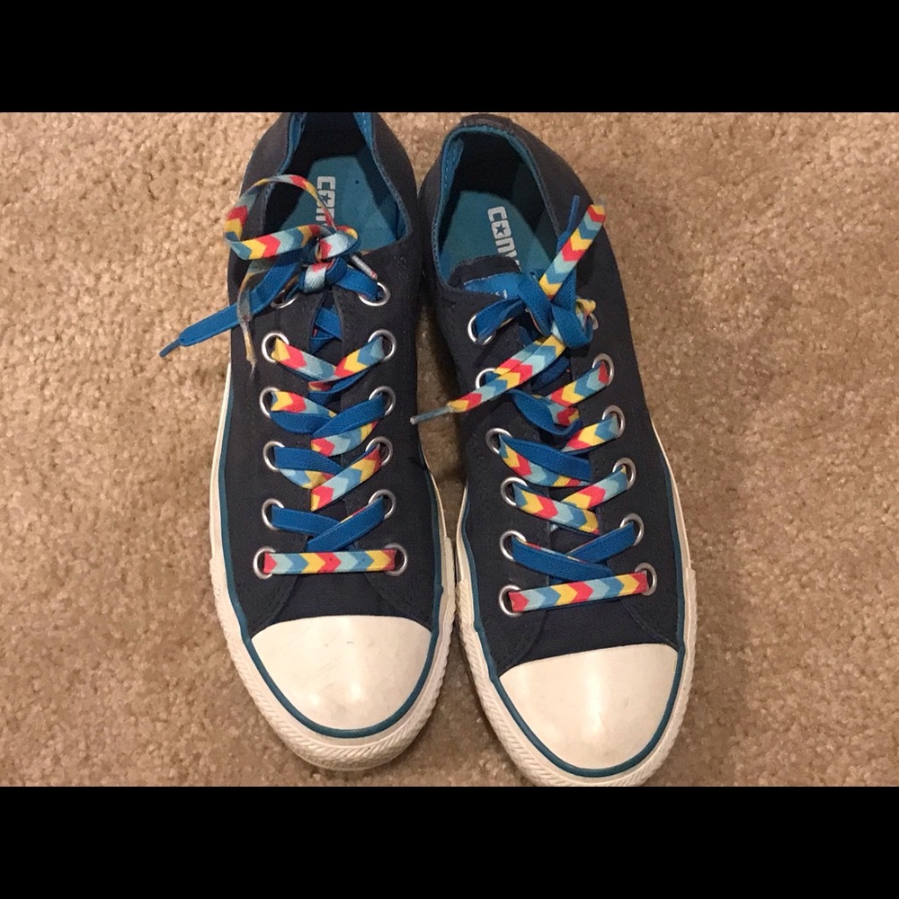 Converse All Stars Navy Blue Size 10